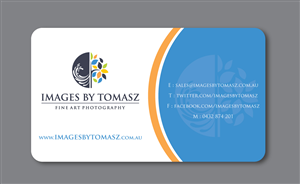 Business Card Design by Sbss for Images By Tomasz | Design: #1105061