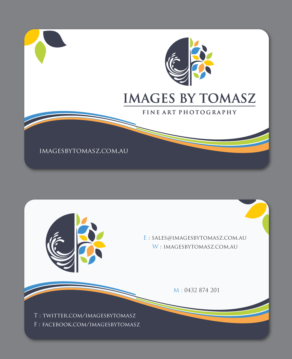 Business Card Design by Sbss for Images By Tomasz | Design #1105062