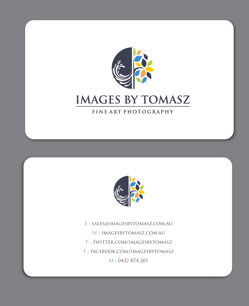 Business Card Design by Sbss for Images By Tomasz | Design #1105069