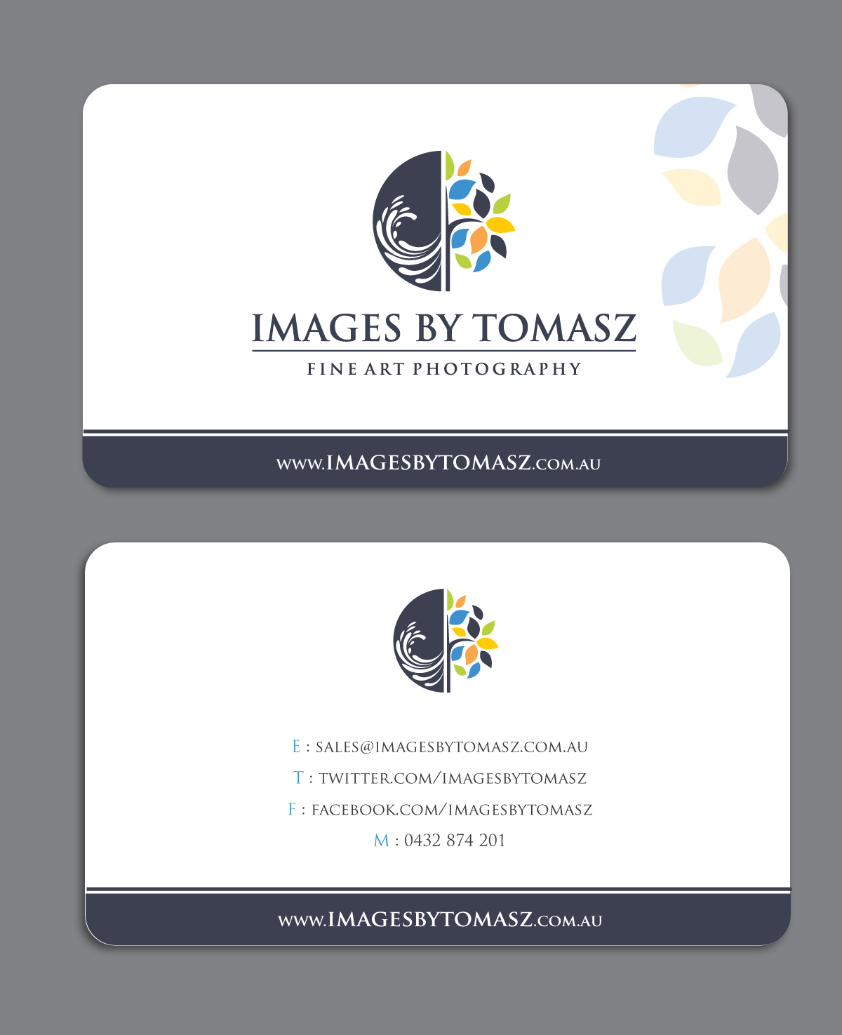Business Card Design by Sbss for Images By Tomasz | Design #1105070
