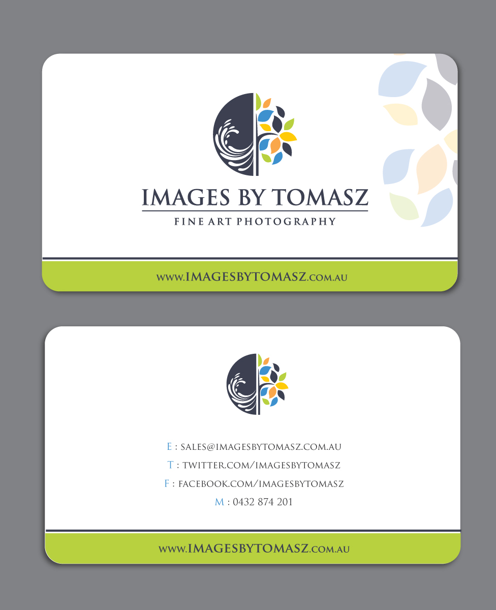 Diseño de Tarjeta de Presentación por Sbss para Images By Tomasz | Diseño #1105072