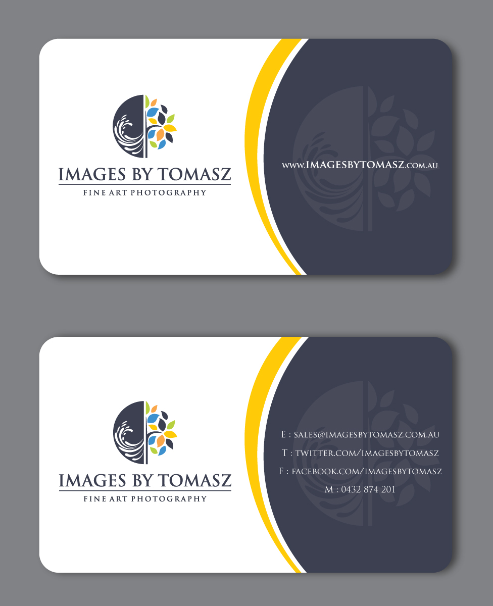 Diseño de Tarjeta de Presentación por Sbss para Images By Tomasz | Diseño #1105076