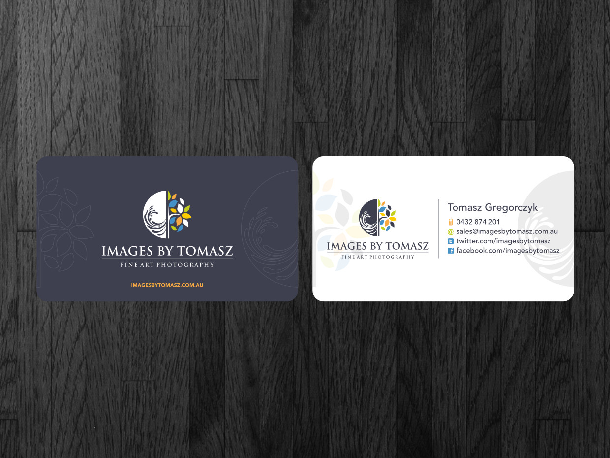 Business Card Design by Atvento Graphics for Images By Tomasz | Design #1108334