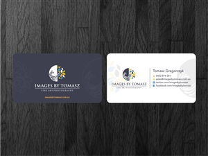 Visitenkarten-Design von Atvento Graphics für Images By Tomasz | Design: #1108334