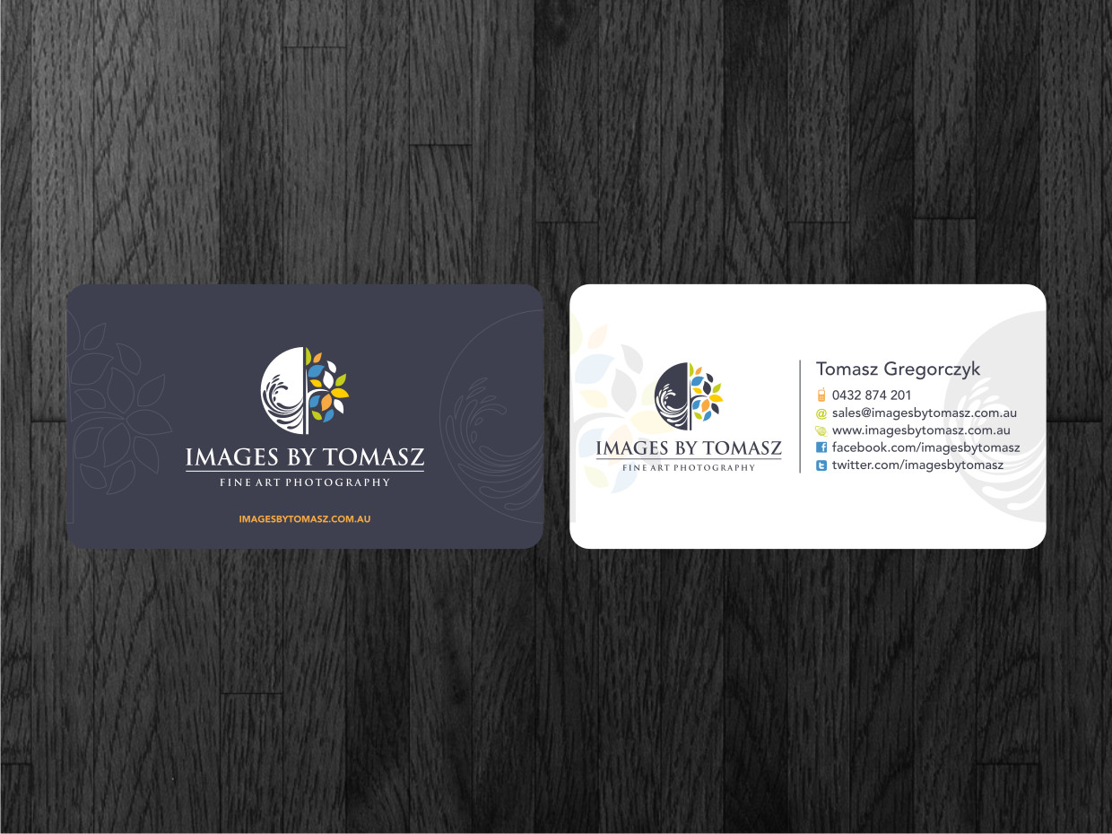 Business Card Design by Atvento Graphics for Images By Tomasz | Design #1108541