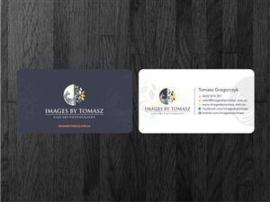 Diseño de Tarjeta de Presentación por Atvento Graphics para Images By Tomasz | Diseño: #1108541