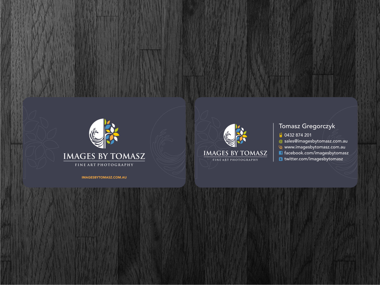 Business Card Design by Atvento Graphics for Images By Tomasz | Design #1108723