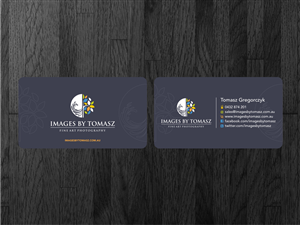 Visitenkarten-Design von Atvento Graphics für Images By Tomasz | Design: #1108723