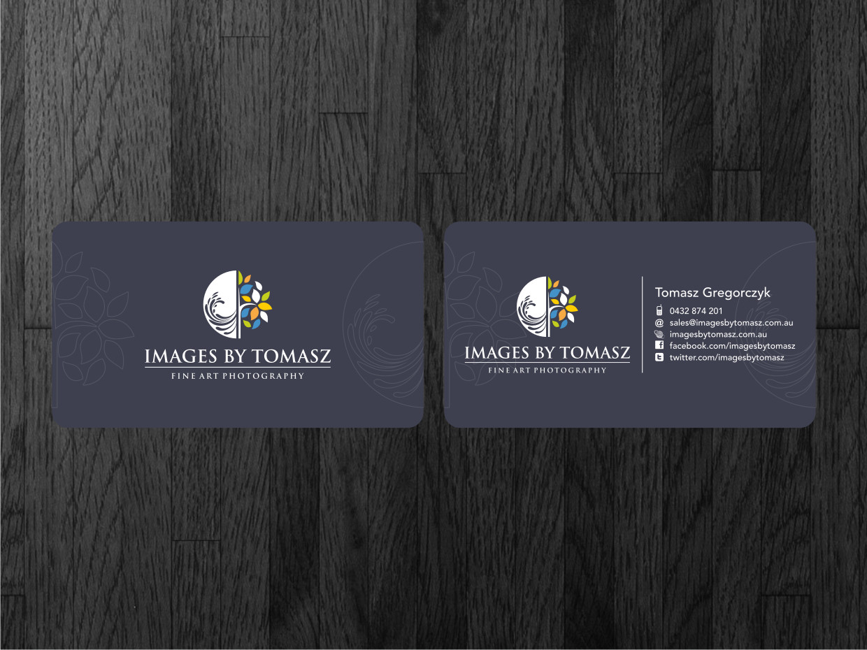 Diseño de Tarjeta de Presentación por Atvento Graphics para Images By Tomasz | Diseño #1113592