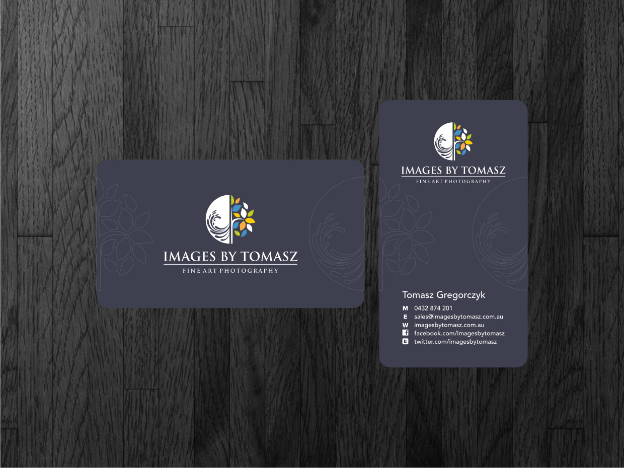 Business Card Design by Atvento Graphics for Images By Tomasz | Design #1140508