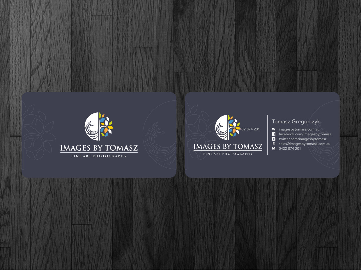 Business Card Design by Atvento Graphics for Images By Tomasz | Design #1149013