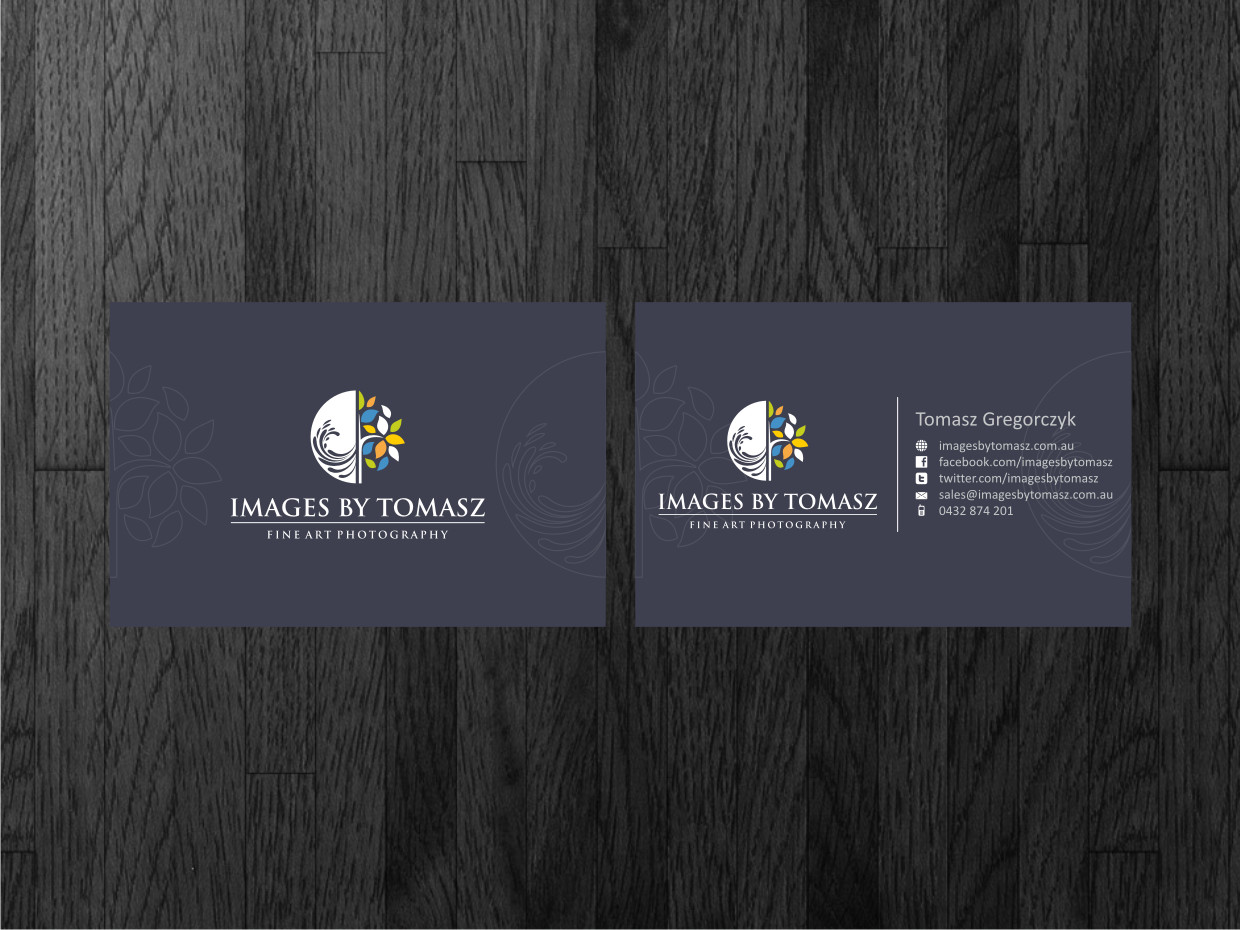 Business Card Design by Atvento Graphics for Images By Tomasz | Design #1158454