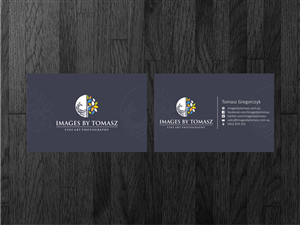 Business Card Design by Atvento Graphics for Images By Tomasz | Design #1158454