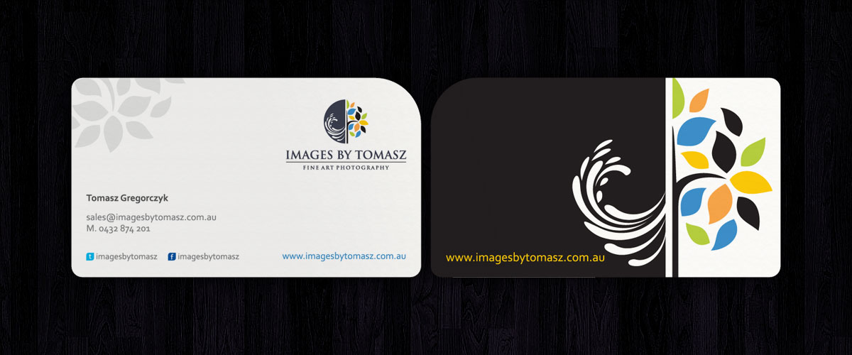 Business Card Design by Web Skippers for Images By Tomasz | Design #1108338