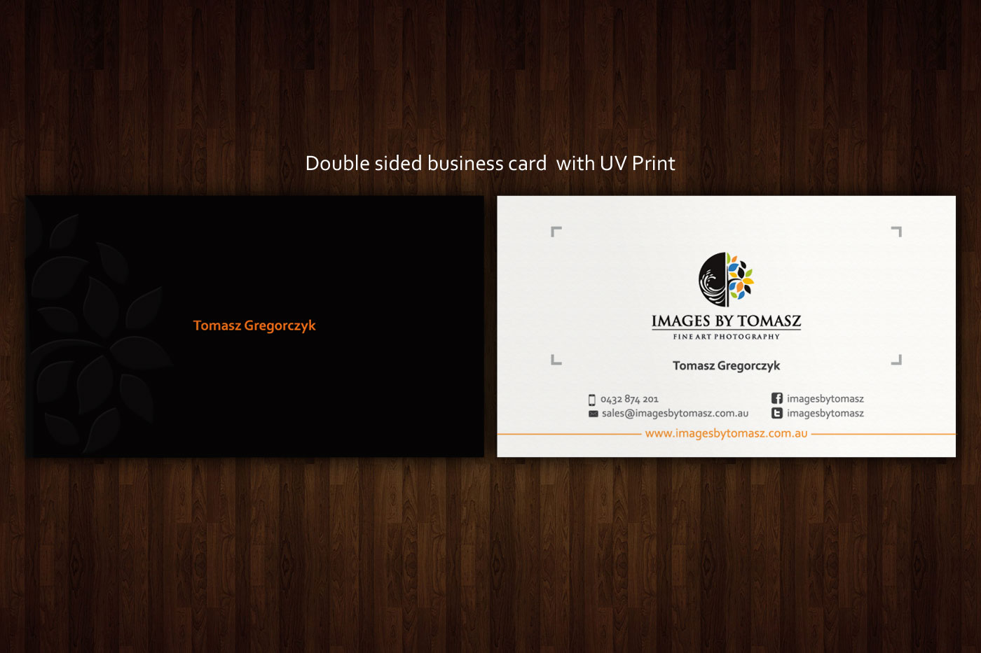 Business Card Design by Web Skippers for Images By Tomasz | Design #1112918