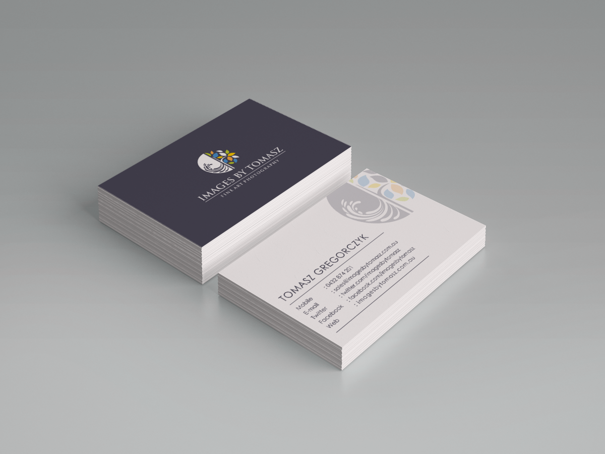 Business Card Design by HYPdesign for Images By Tomasz | Design #1109585