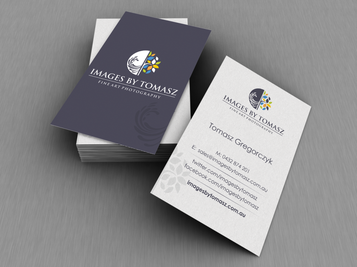 Business Card Design by HYPdesign for Images By Tomasz | Design #1109593