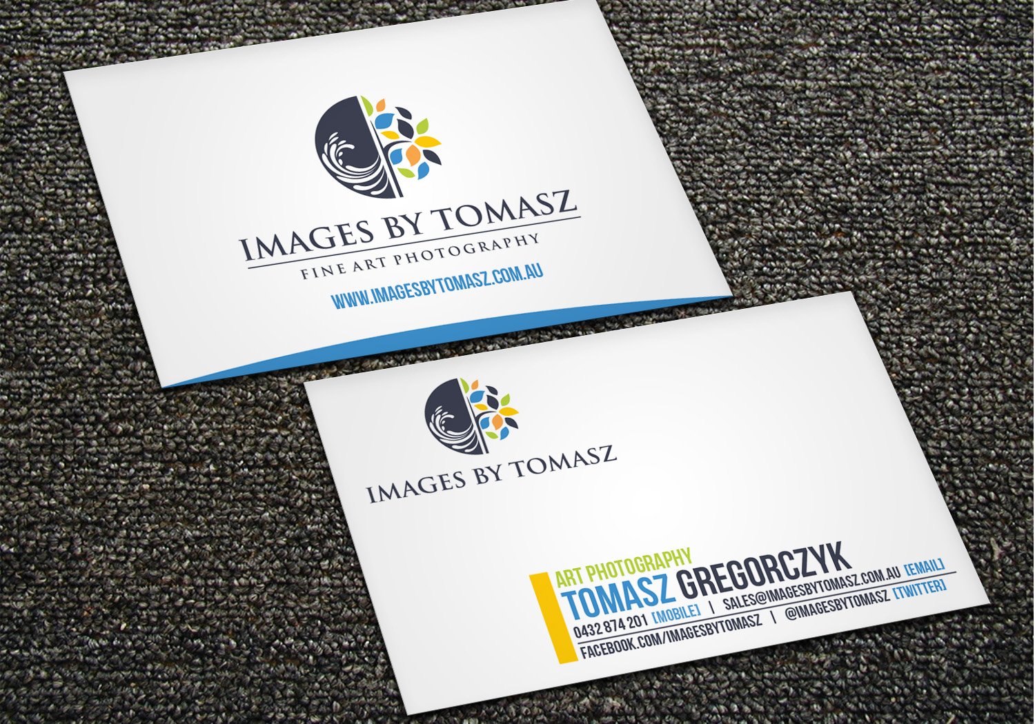 Business Card Design by navacreative for Images By Tomasz | Design #1140785