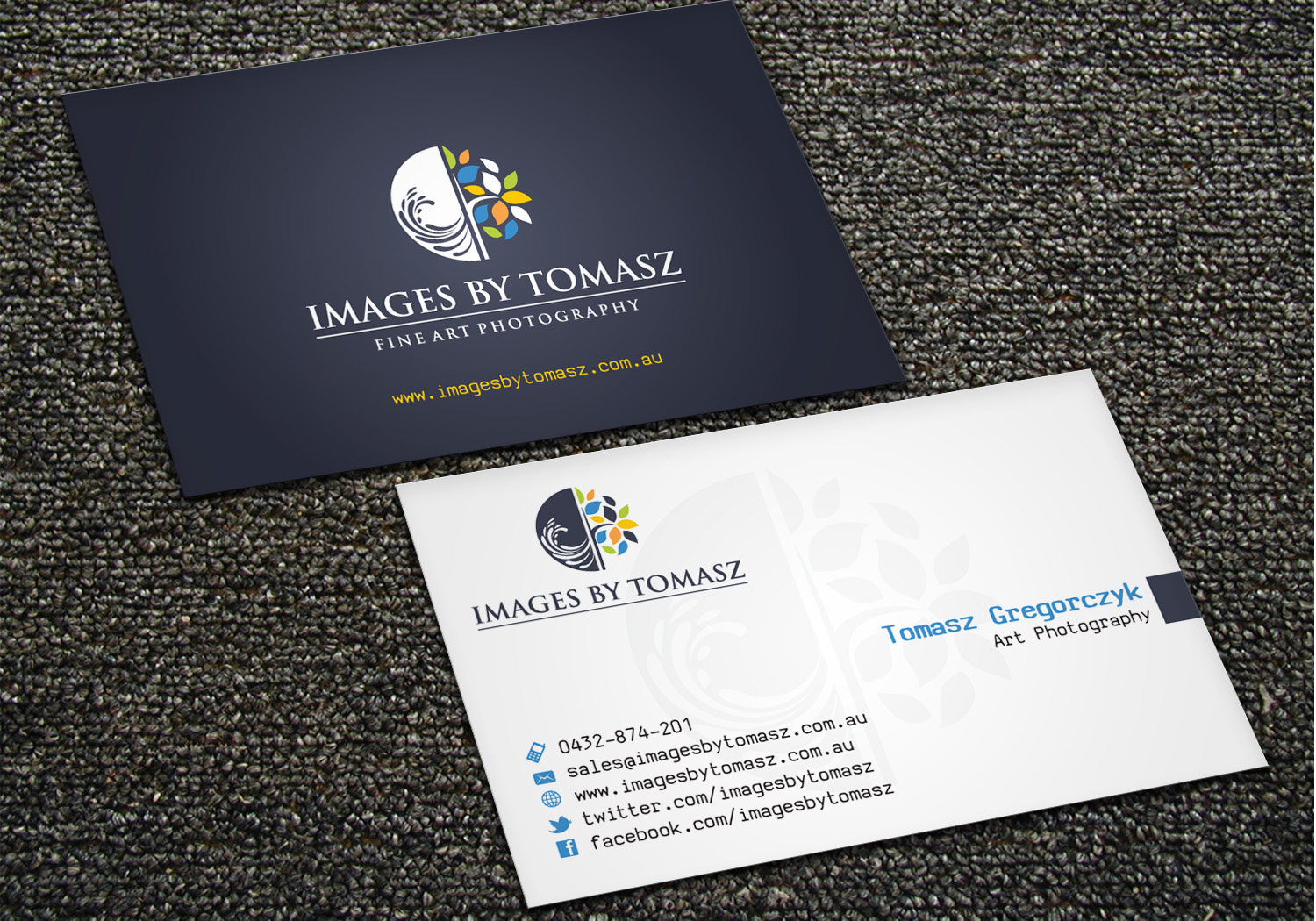 Business Card Design by navacreative for Images By Tomasz | Design #1141270