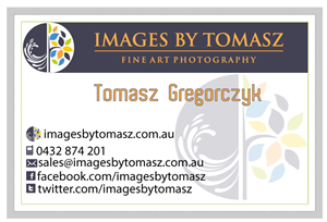 Business Card Design by  mikelamar for Images By Tomasz | Design #1113640