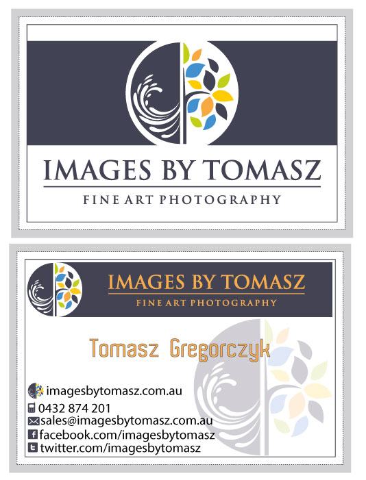 Business Card Design by  mikelamar for Images By Tomasz | Design #1114511