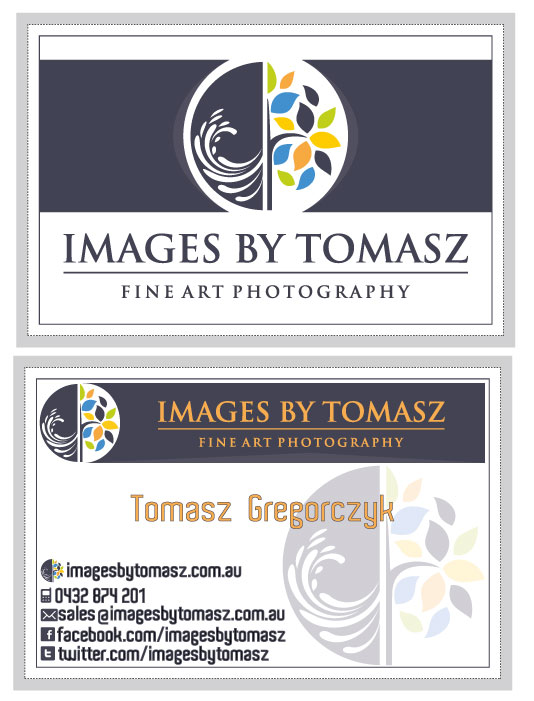 Business Card Design by  mikelamar for Images By Tomasz | Design #1114519