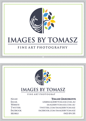 Diseño de Tarjeta de Presentación por Alexandra Ribet para Images By Tomasz | Diseño: #1105588