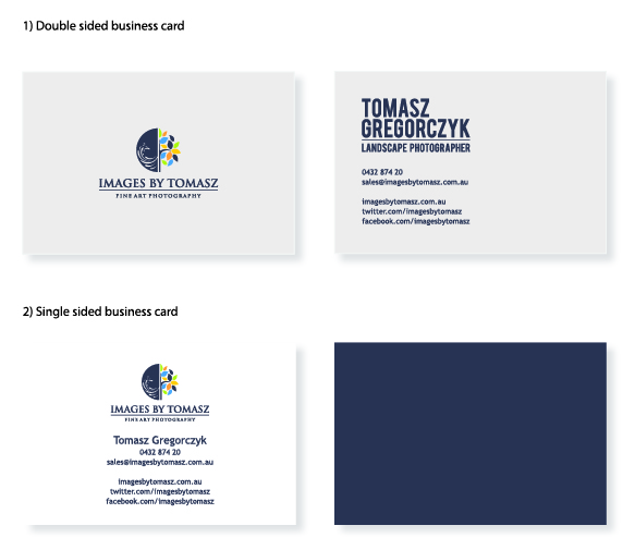 Design de Carte de Visite par Eunice Neo pour Images By Tomasz | Design #1150495