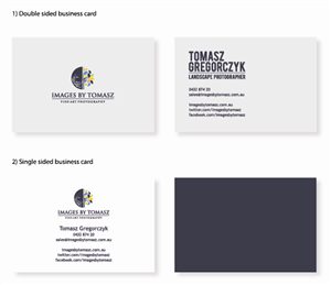 Business Card Design by Eunice Neo for Images By Tomasz | Design: #1150495