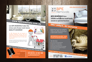 Flyer Design by meet007 for BPE Removals | Design: #4047590