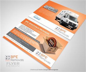 Flyer Design by Mahmoud Shahin for BPE Removals | Design: #4033640