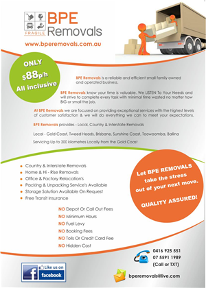 Flyer Design by IneseRo for BPE Removals | Design: #4027272