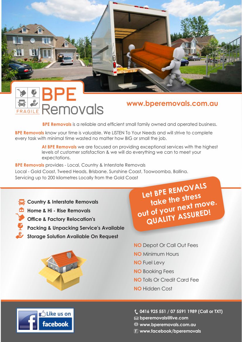 Diseño de Flyer por IneseRo para BPE Removals | Diseño #4033620
