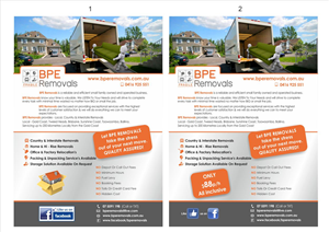 Flyer Design by IneseRo for BPE Removals | Design: #4042899
