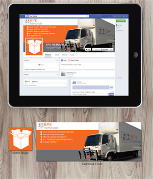 Facebook Design by Nelsur for BPE Removals | Design: #4031852