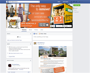 Facebook Design by GeorgeFlashHTML5 for BPE Removals | Design: #4041327