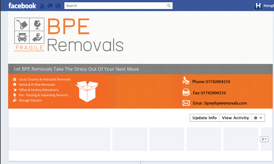 Design Facebook par Best Design Hub pour BPE Removals | Design #4027576