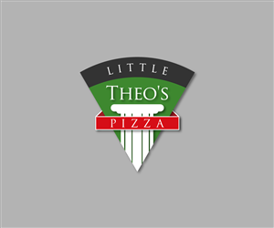 Little Theo's Pizza | Logo Design by M.Pirs