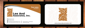 Business Card Design by Sbss for this project | Design: #1107545