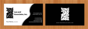 Business Card Design by Sbss for this project | Design: #1107738