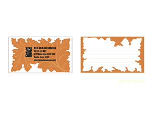 Visitenkarten-Design von Rising Star Productions für dieses Projekt | Design: #1123962
