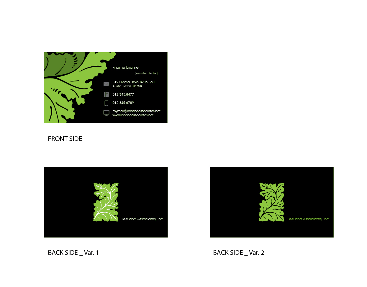 Business Card Design by Azzuro for this project | Design #1159389