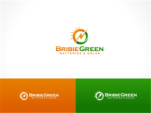 Bribie Green Batteries and Solar | Logo Design by Grapflix 2022