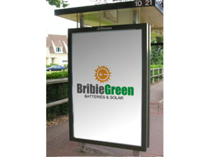 Bribie Green Batteries and Solar | Logo Design by Patrick Davidson