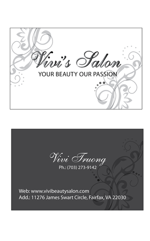 Business Card Design by Chandra