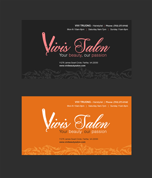 Business Card Design by ColorDrops for this project | Design: #4158762