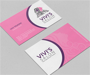 Vivi's Salon (Business Cards) Needed | Business Card Design by Digital Designer Agency