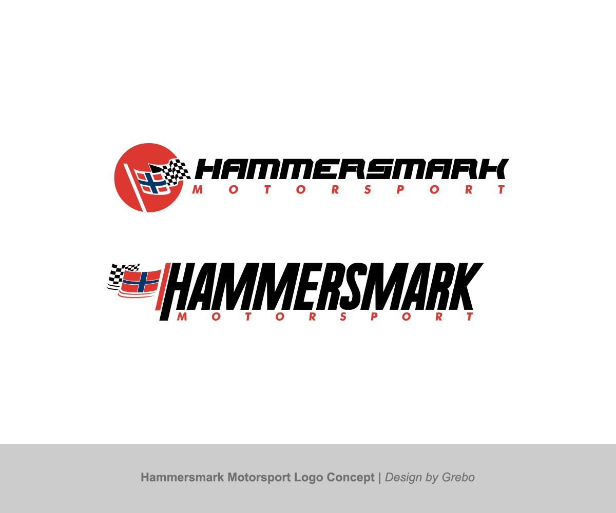 Logo Design by Grebo for Hammersmark Motorsport | Design #4077088