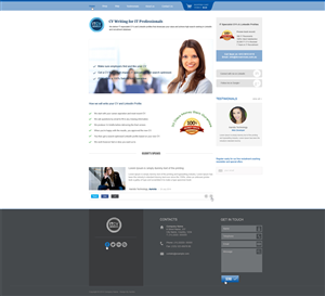 Wordpress Design by aarsita for ITCV Services | Design #4066828