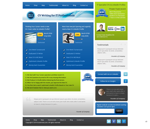 Diseño Wordpress por pb para ITCV Services | Diseño: #4039117